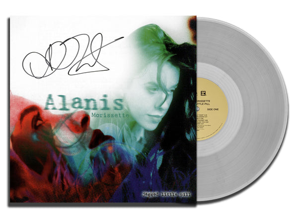 Alanis Morissette Signed Jagged Little Pill Autographed Vinyl Album LP