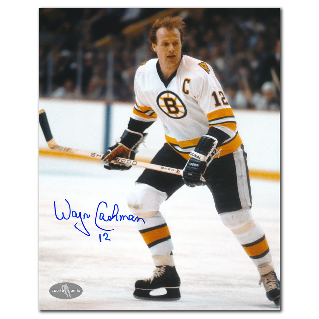 Wayne Cashman Boston Bruins Autographed 8x10 - Sport Authentix Inc
