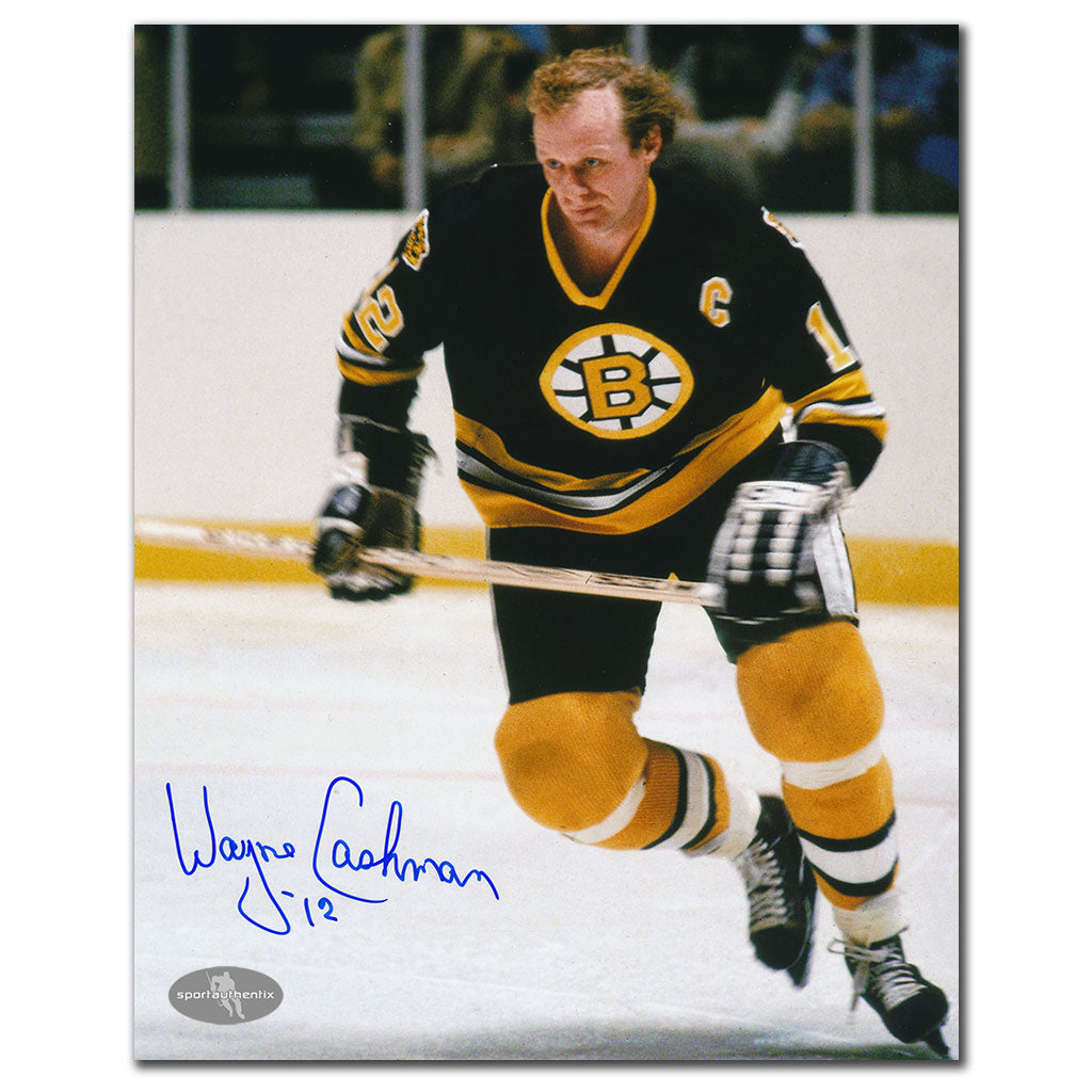 Wayne Cashman Boston Bruins RUSH Autographed 8x10 - Sport Authentix Inc
