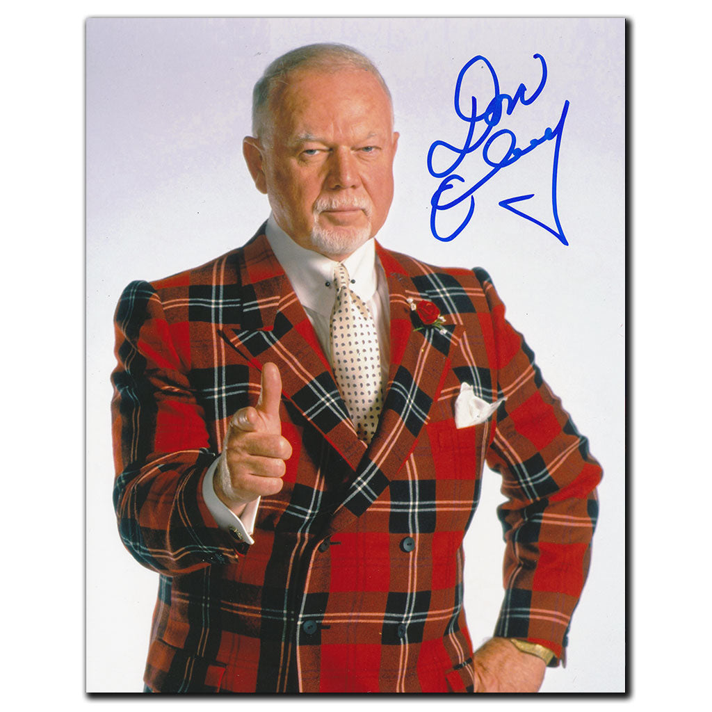 Don Cherry Thumbs Up Pose Autographed 8x10