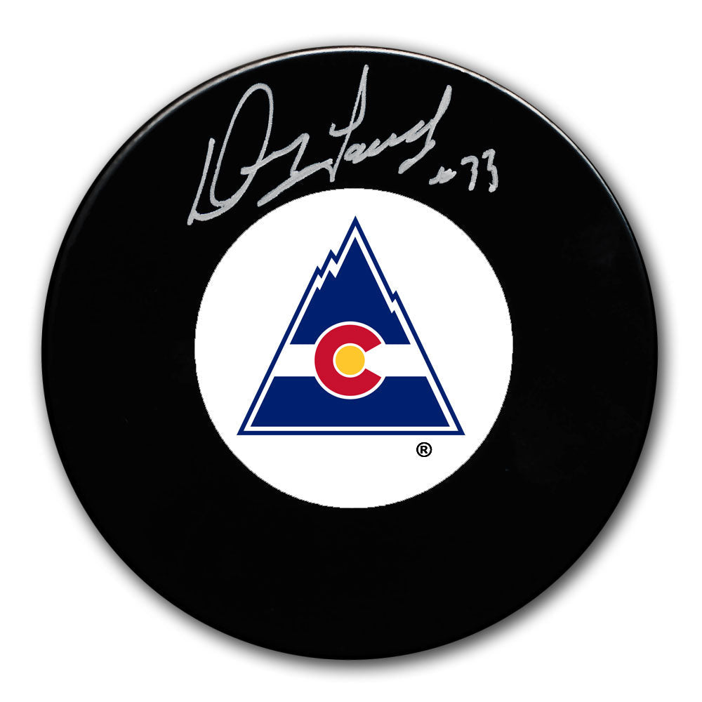 Doug Favell Colorado Rockies Autographed Puck - Sport Authentix Inc