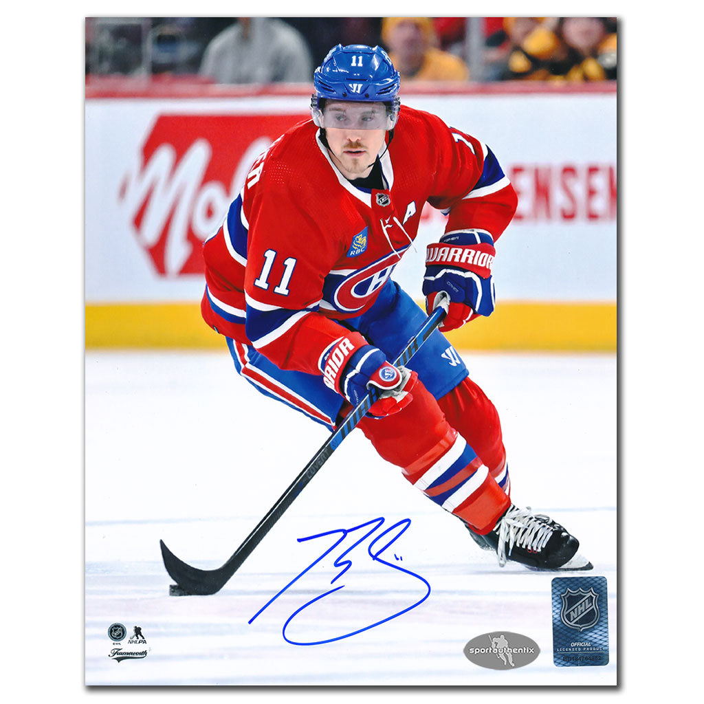 Brendan Gallagher Montreal Canadiens ACTION Autographed 8x10 - Sport Authentix Inc