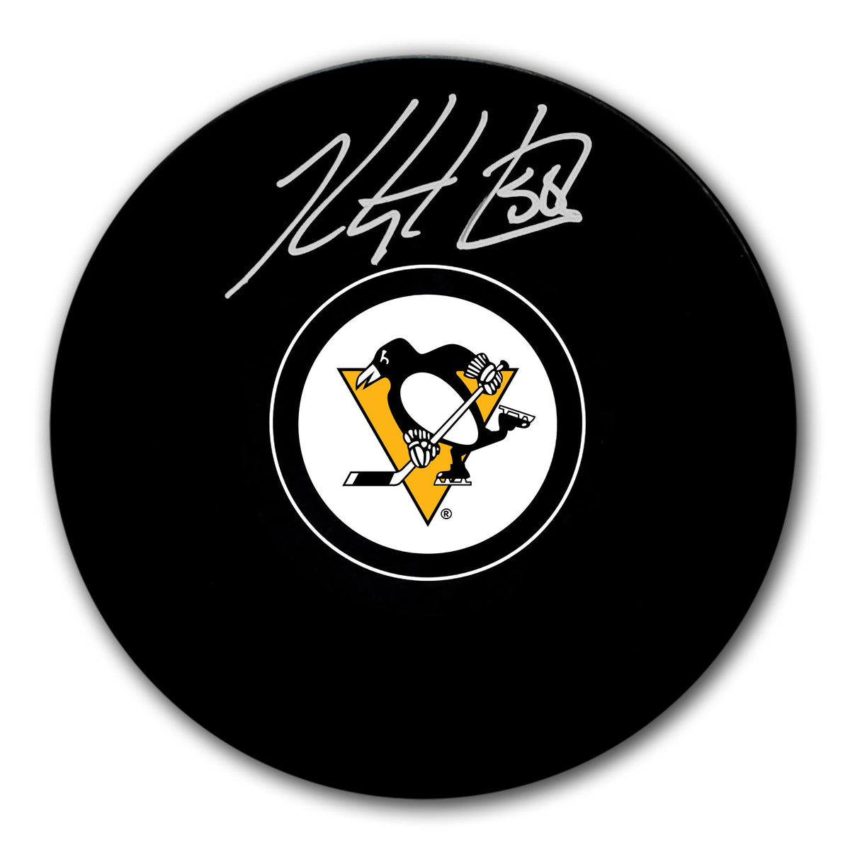 Kris Letang Pittsburgh Penguins Autographed Puck - Sport Authentix Inc