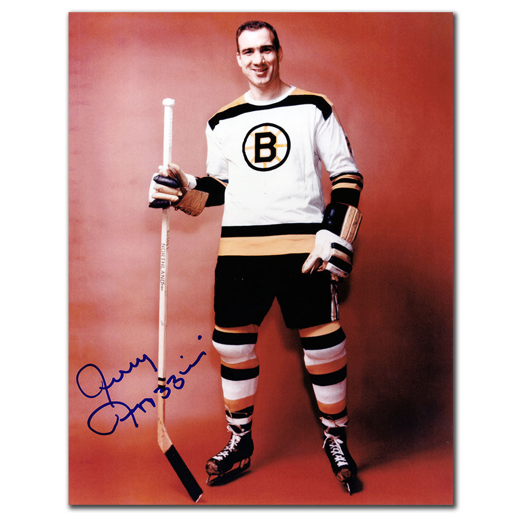 Jerry Toppazzini Boston Bruins Autographed 8x10 Photo - Sport Authentix Inc