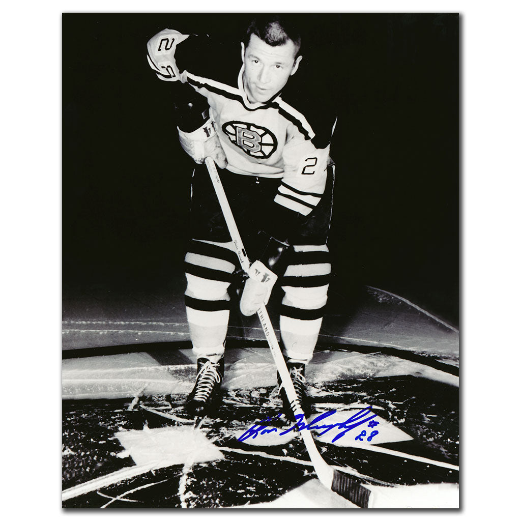 Ron Murphy Boston Bruins Autographed 8x10 Photo - Sport Authentix Inc