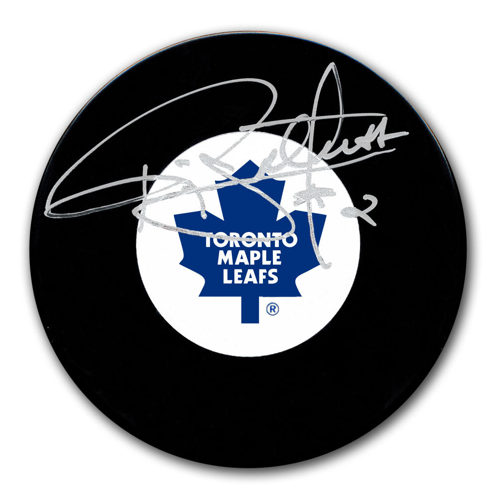 Ric Nattress Toronto Maple Leafs Autographed Puck - Sport Authentix Inc