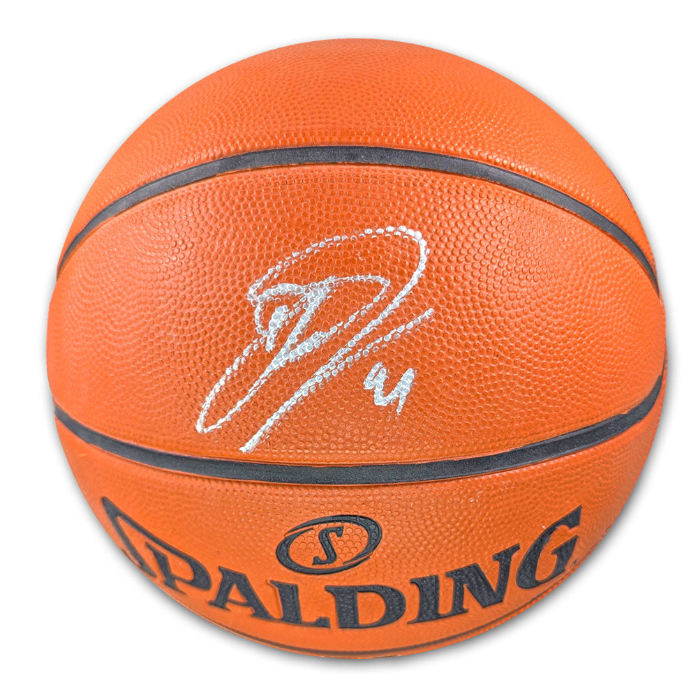Dirk Nowitzki Autographed Spalding NBA Basketball - Sport Authentix Inc