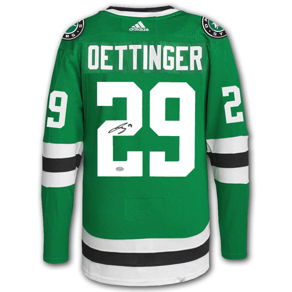 Jake Oettinger Dallas Stars Adidas Pro Autographed Jersey - Sport Authentix Inc