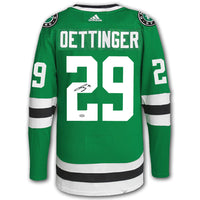 Jake Oettinger Dallas Stars Adidas Pro Autographed Jersey - Sport Authentix Inc