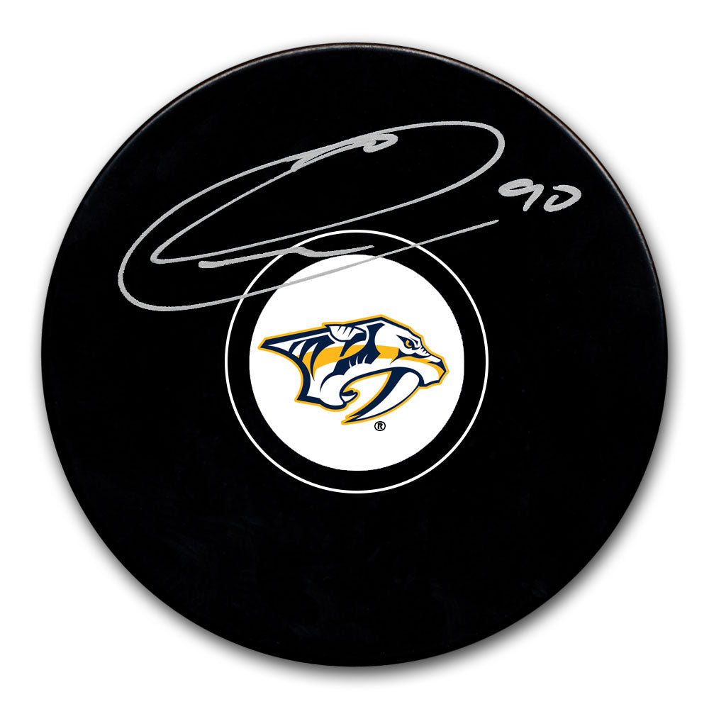 Ryan O'Reilly Nashville Predators Autographed Puck - Sport Authentix Inc