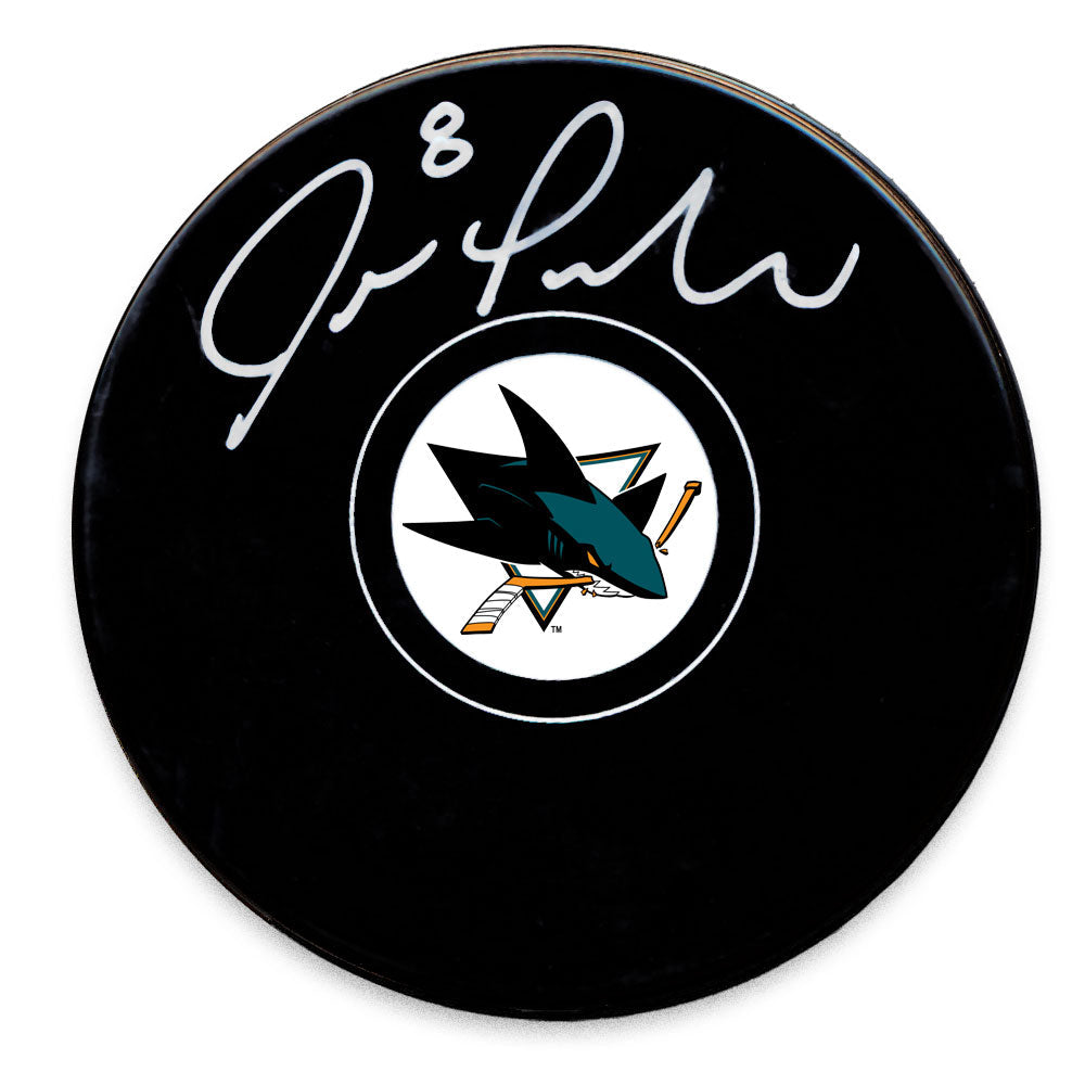 Joe Pavelski San Jose Sharks Autographed Puck - Sport Authentix Inc