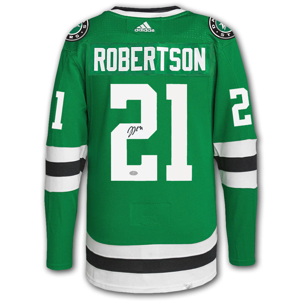 Jason Robertson Dallas Stars Adidas Pro Autographed Jersey - Sport Authentix Inc