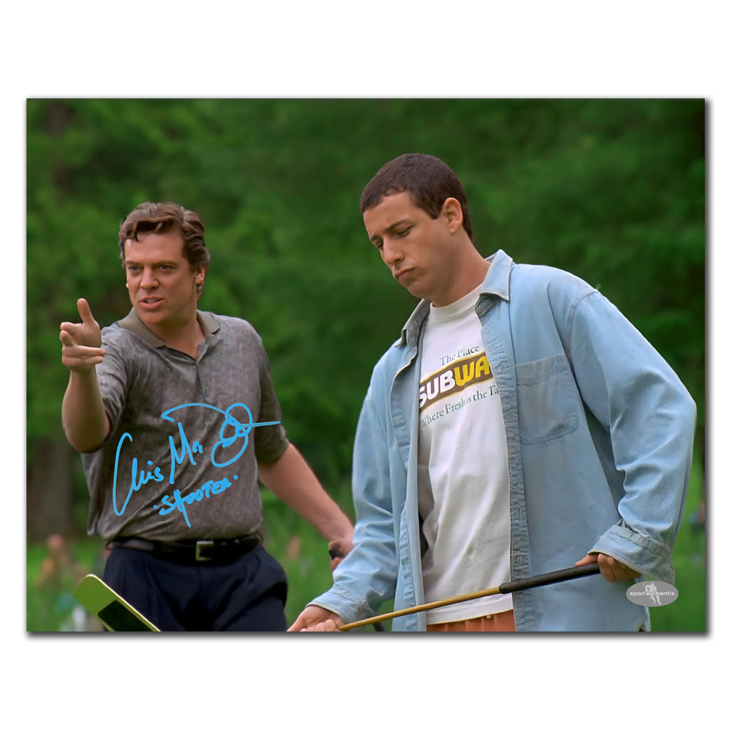 Christopher McDonald HAPPY GILMORE Shooter McGavin SHOOTER Signed 11x14 Photo - Sport Authentix Inc