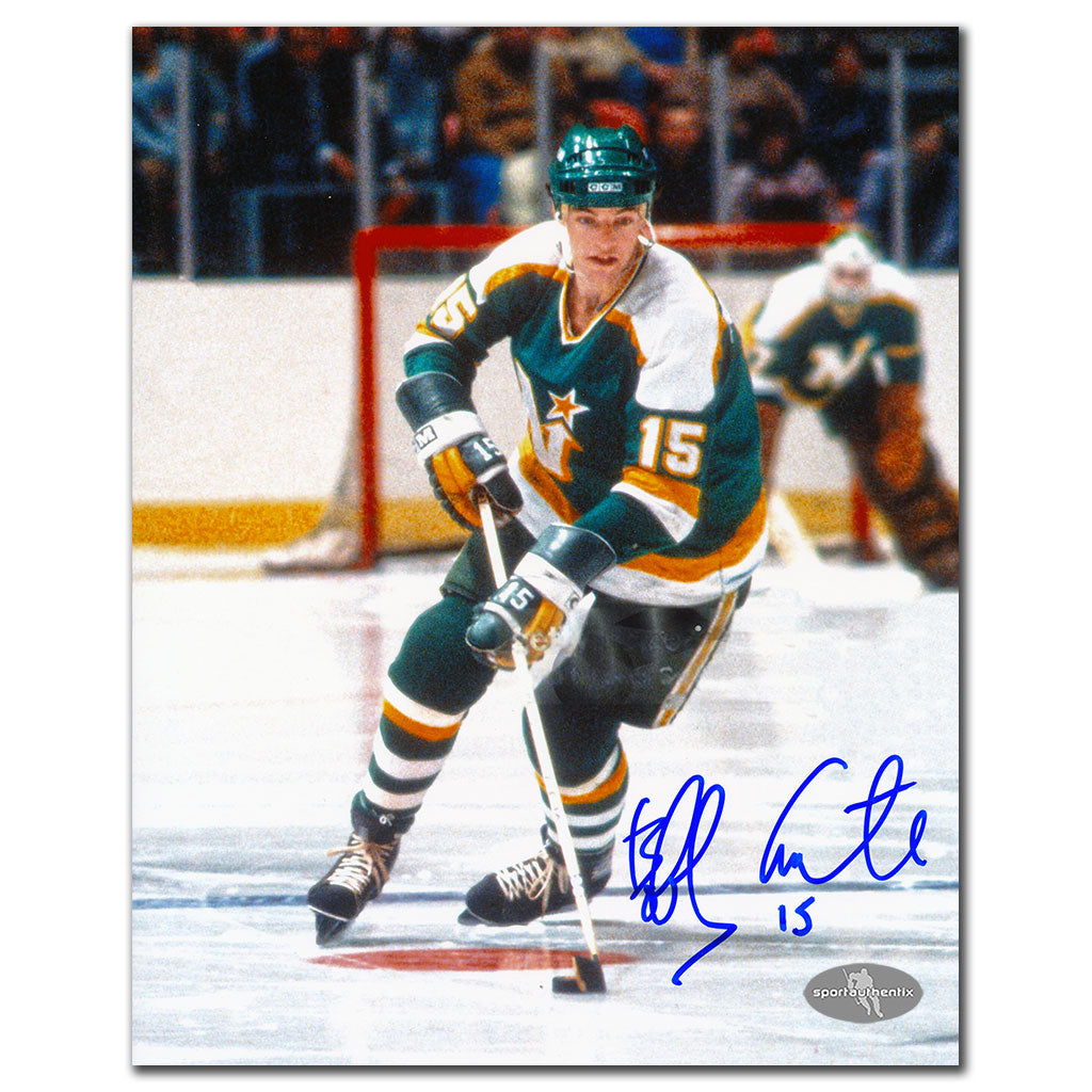 Bobby Smith Minnesota North Stars ACTION Autographed 8x10 - Sport Authentix Inc