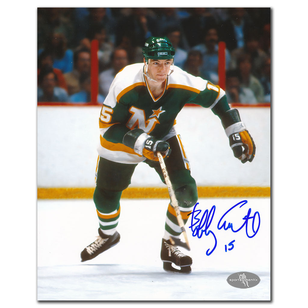 Bobby Smith Minnesota North Stars RUSH Autographed 8x10 - Sport Authentix Inc