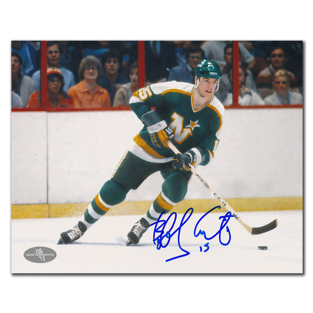 Bobby Smith Minnesota North Stars PLAYMAKER Autographed 8x10 - Sport Authentix Inc