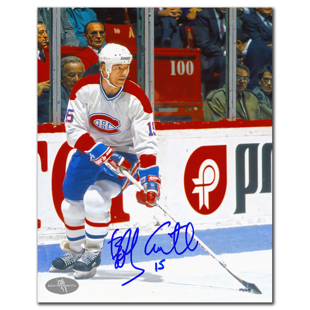 Bobby Smith Montreal Canadiens ACTION Autographed 8x10 - Sport Authentix Inc