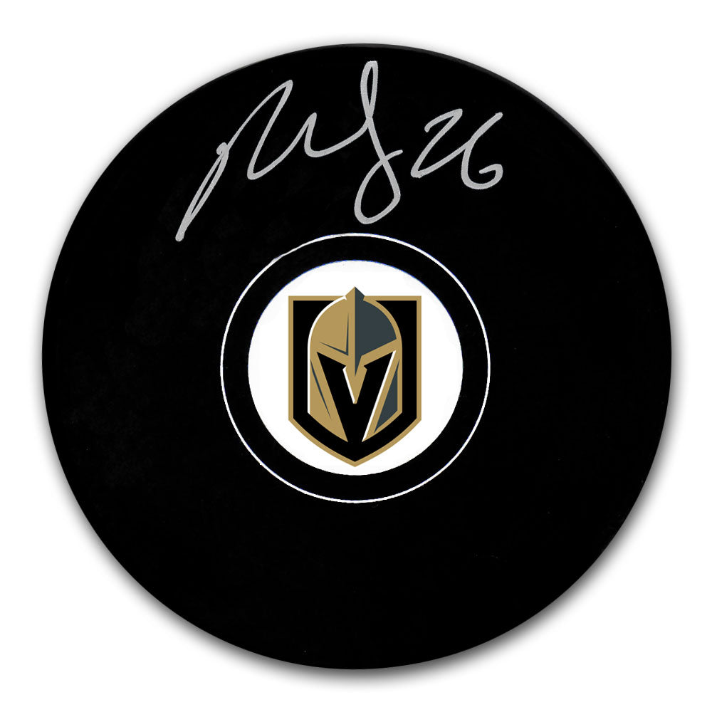 Paul Stastny Vegas Golden Knights Autographed Puck - Sport Authentix Inc