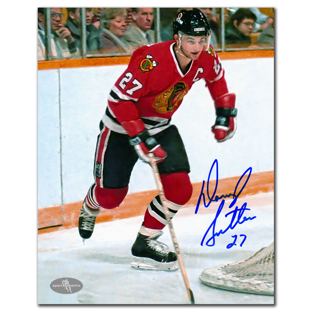 Darryl Sutter Chicago Blackhawks Autographed 8x10 - Sport Authentix Inc