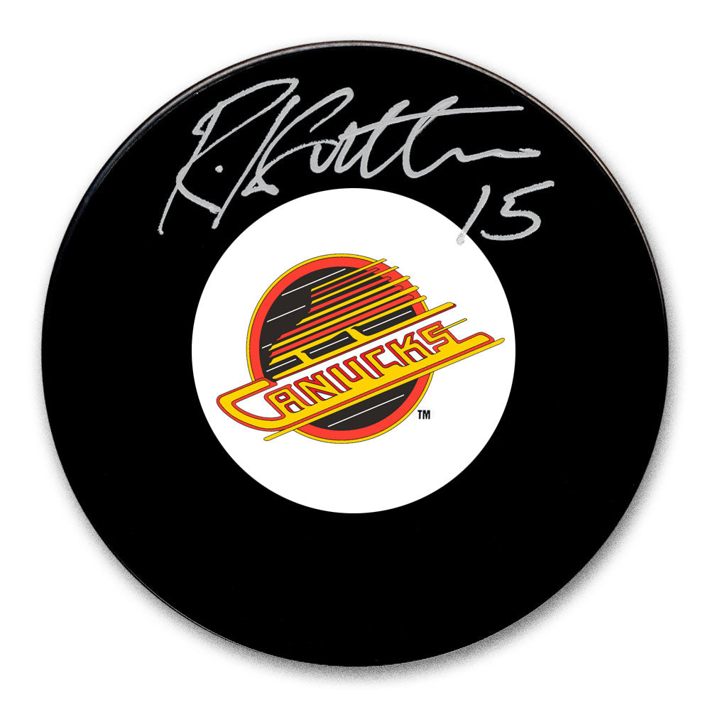 Rich Sutter Vancouver Canucks Autographed Puck - Sport Authentix Inc