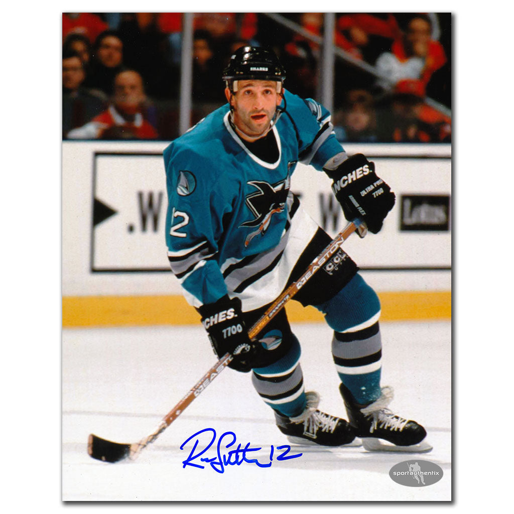 Ron Sutter San Jose Sharks Autographed 8x10 - Sport Authentix Inc
