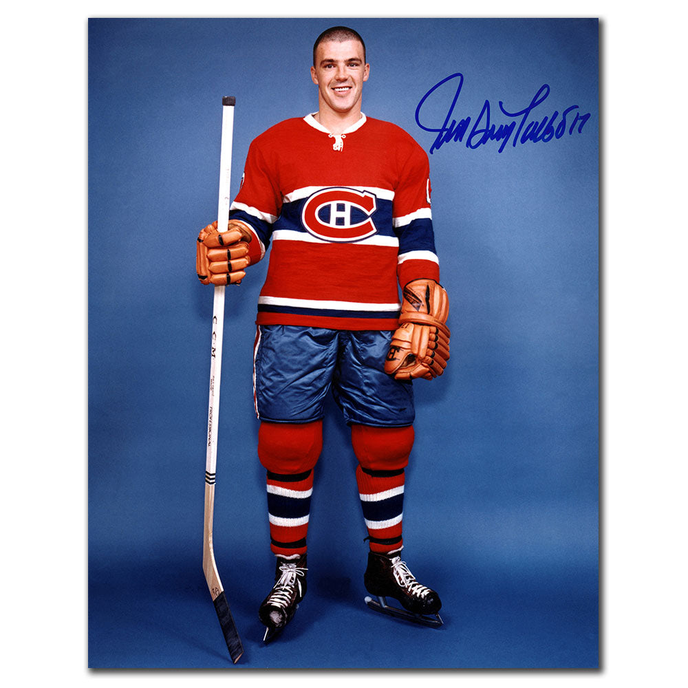 Jean Guy Talbot Montreal Canadiens Autographed 8x10 - Sport Authentix Inc