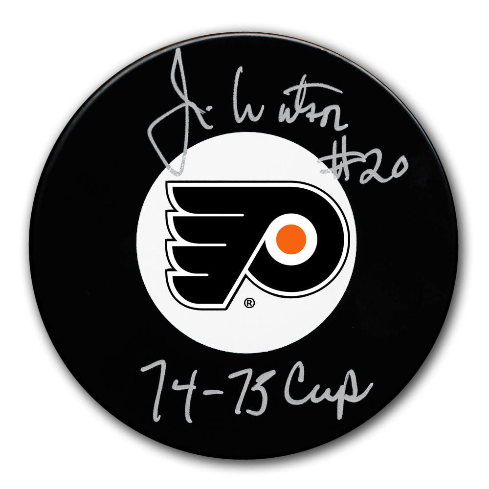 Jim Watson Philadelphia Flyers SC Years Autographed Puck - Sport Authentix Inc