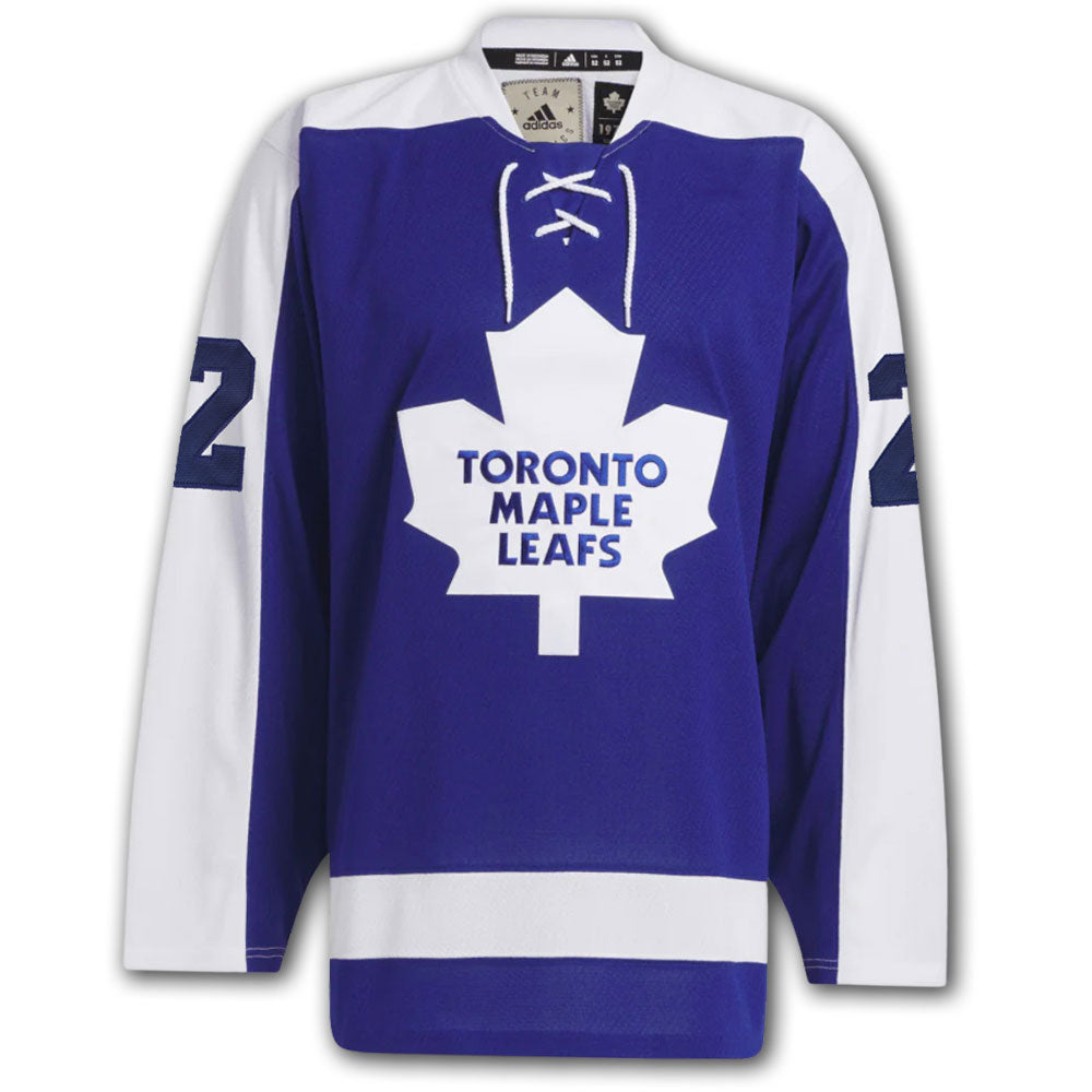 Tiger Williams Toronto Maple Leafs Adidas Pro Autographed Jersey - Sport Authentix Inc