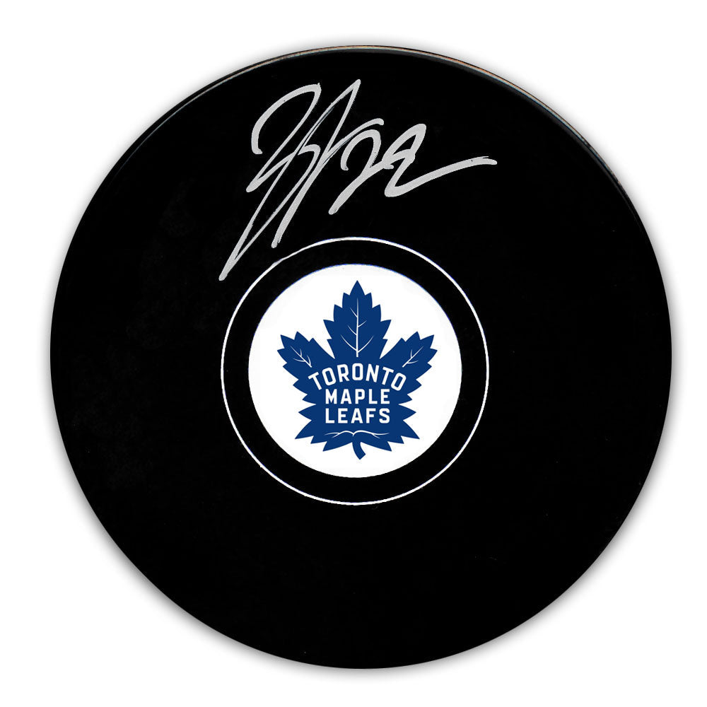 Nikita Zaitsev Toronto Maple Leafs Autographed Puck