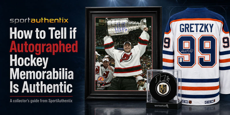How to Tell if Autographed Hockey Memorabilia Is Authentic