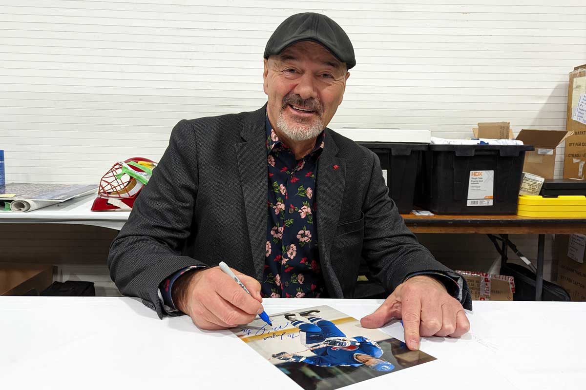 Michel Goulet Signing Event — November 2022