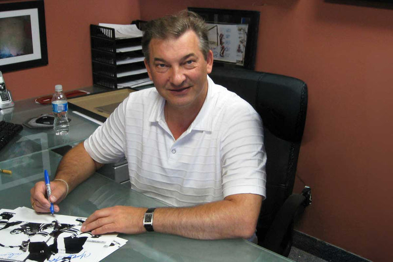 Vladislav Tretiak private signing at Canlan Sports Ice Arena, Toronto, Ontario, August 2011