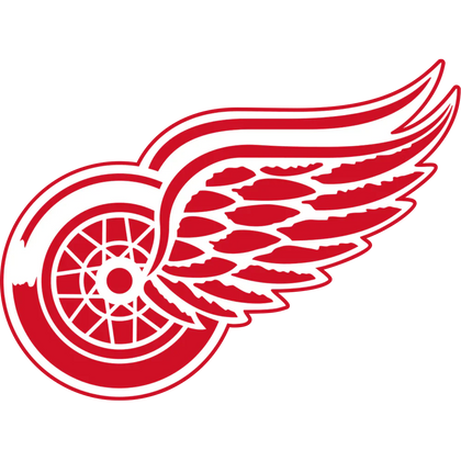 Detroit Red Wings autographed memorabilia collection logo