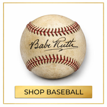 Autographed baseball memorabilia collection featuring signed baseball collectibles