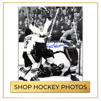 Autographed hockey photos collection featuring signed hockey photos