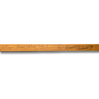 Henri Richard Maurice Richard Signed Montreal Canadiens CCM Professional Autographed Game-Used Stick