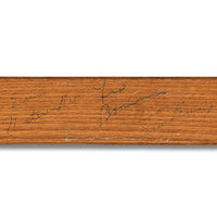 Toronto Maple Leafs Autographed 1953-54 Team Signed Hockey Stick - Tim Horton