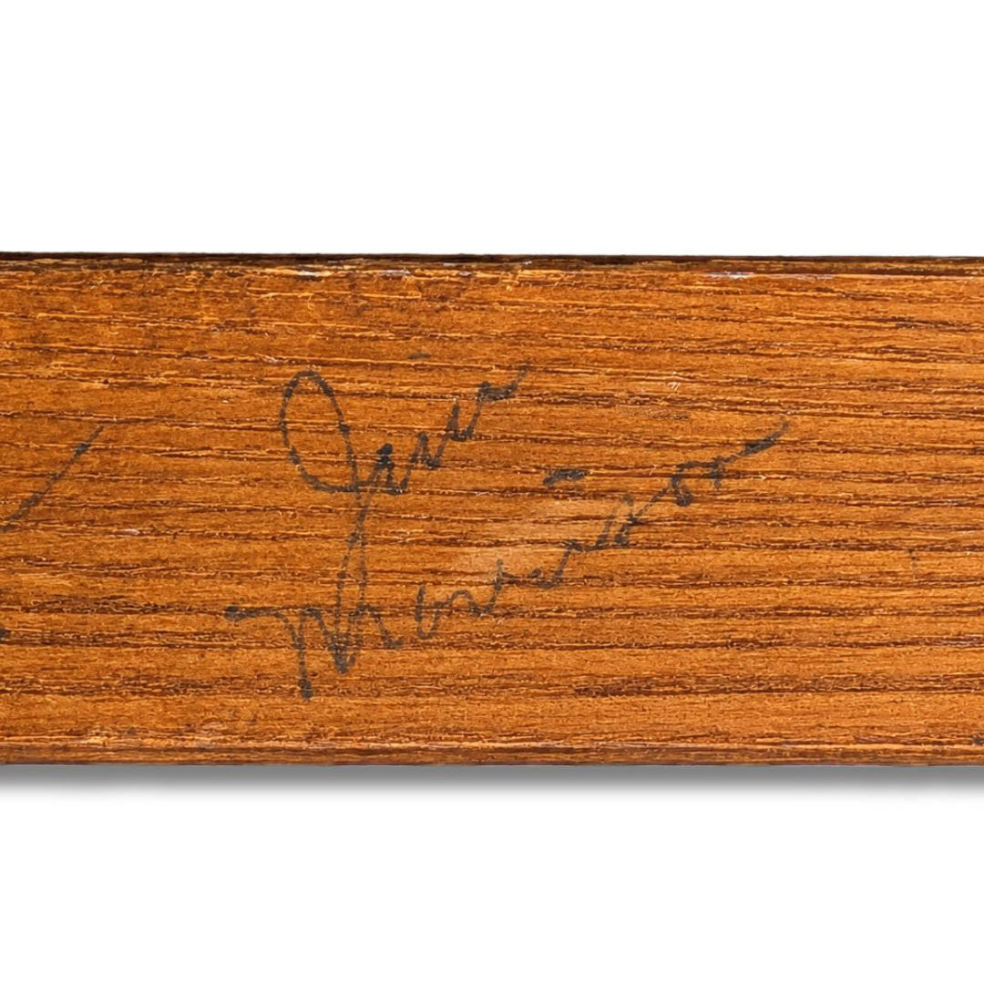 Toronto Maple Leafs Autographed 1953-54 Team Signed Hockey Stick - Tim Horton