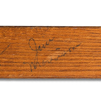 Toronto Maple Leafs Autographed 1953-54 Team Signed Hockey Stick - Tim Horton