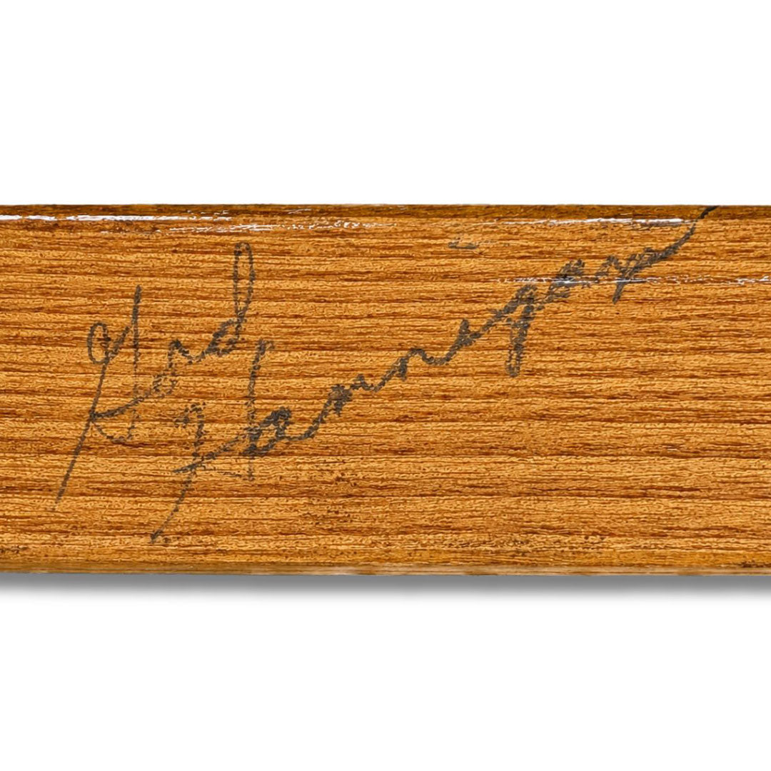 Toronto Maple Leafs Autographed 1953-54 Team Signed Hockey Stick - Tim Horton