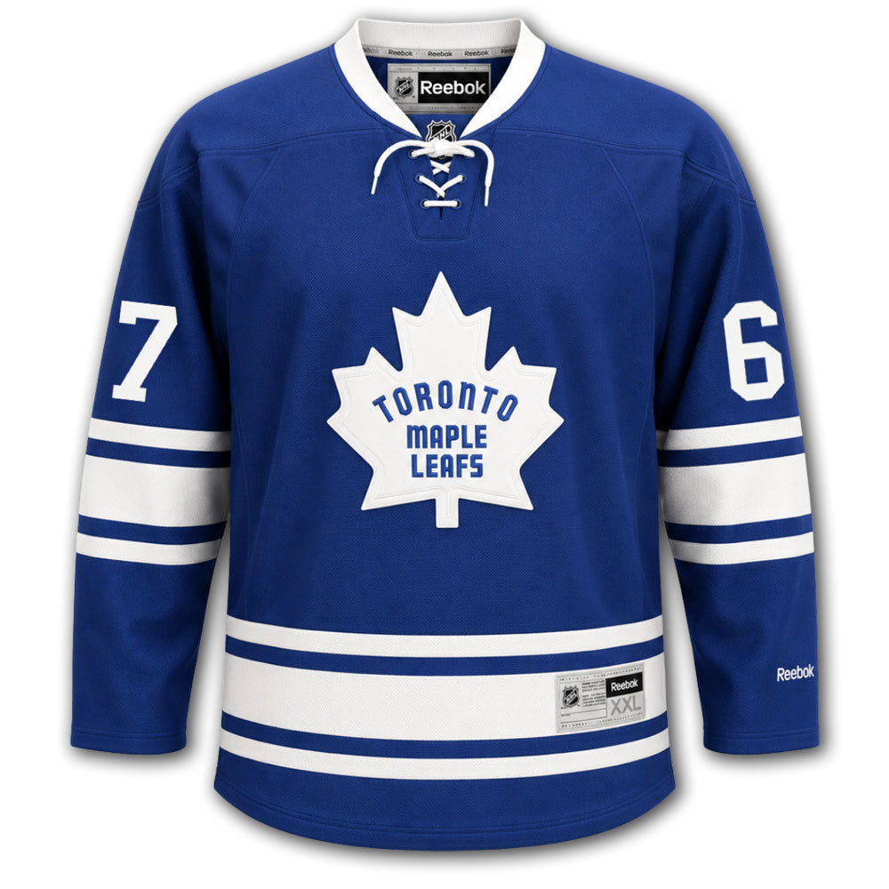 Front of Toronto Maple Leafs autographed 1967 Stanley Cup team signed Reebok jersey
