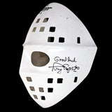 Ken Dryden & Tony Esposito Dual Autographed Goalie Mask RARE