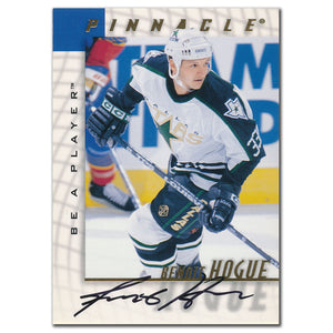 1997-98 Pinnacle Be a Player Benoit Hogue Autographed Card #152