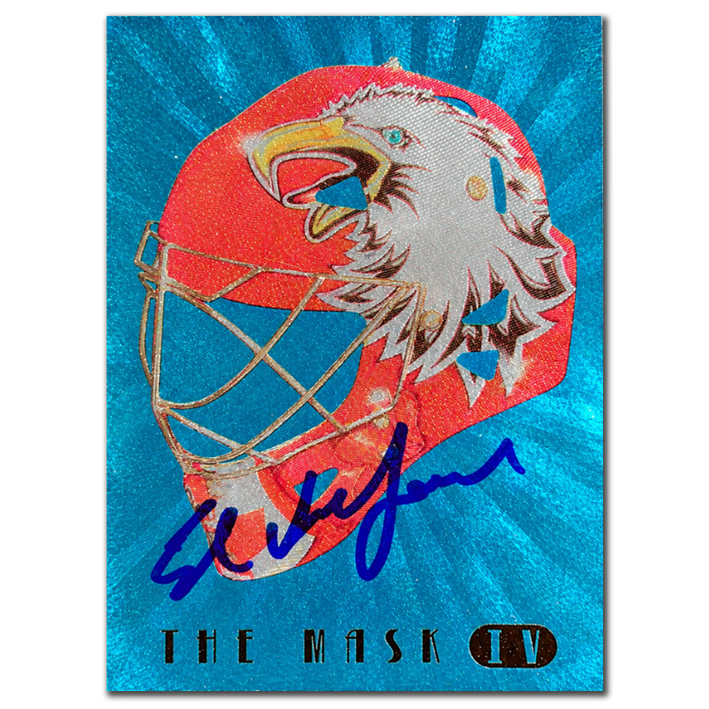 Ed Belfour autographed 2006-07 In The Game Between The Pipes The Mask IV hockey card #M24