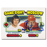 2009-10 ITG 1972 The Year in Hockey Alexander Yakushev Paul Henderson Autographed Card #197