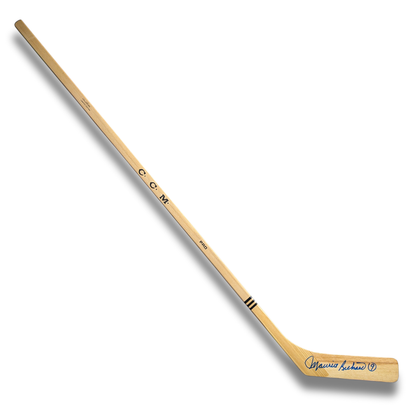 Authentic Maurice Richard Signed Montreal Canadiens CCM PRO Replica Autographed Stick - SportAuthentix