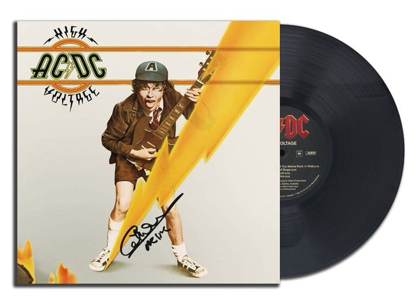 Cliff Williams Signed ACDC HIGH VOLTAGE Autographed Vinyl Album LP