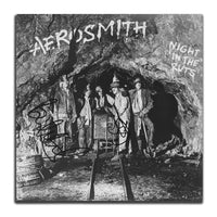 Steven Tyler Brad Whitford a signé Aerosmith NIGHT IN THE RUTS Album vinyle autographié LP