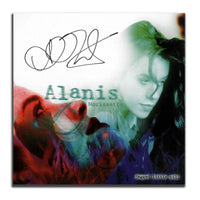 Alanis Morissette a signé Jagged Little Pill album vinyle autographié LP