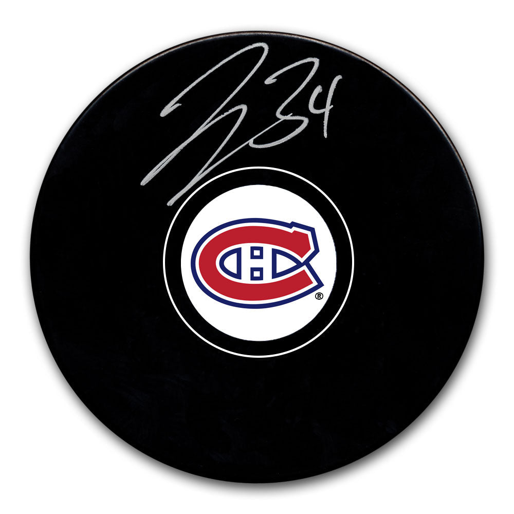 Jake Allen Montreal Canadiens Autographed Puck